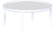 White Helix Coffee Table